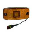 MP8575BSP 10-30v Led Amber Side Marker Lamp + Superseal Plug — 8575BSP