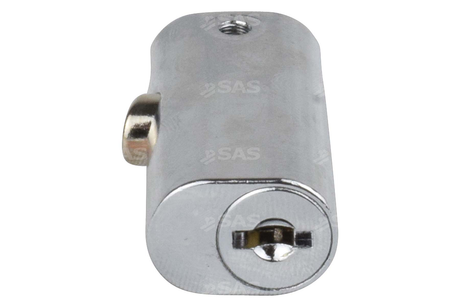 SAS Keyed Alike Replacement Oval Barrel Lock for SAS HD1, Trailer Clamp, and Supaclamp