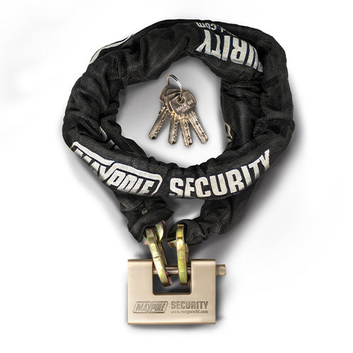 MP9048 Heavy Duty 10mm Security Chain (1.5m) With Padlock — 9048