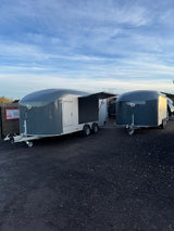 Debon Roadster C2000 Box Van Enclosed Car Transporter Trailer Grey