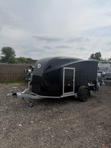Debon Cargo XL Box Van Bike Trailer Polyester & Side Door