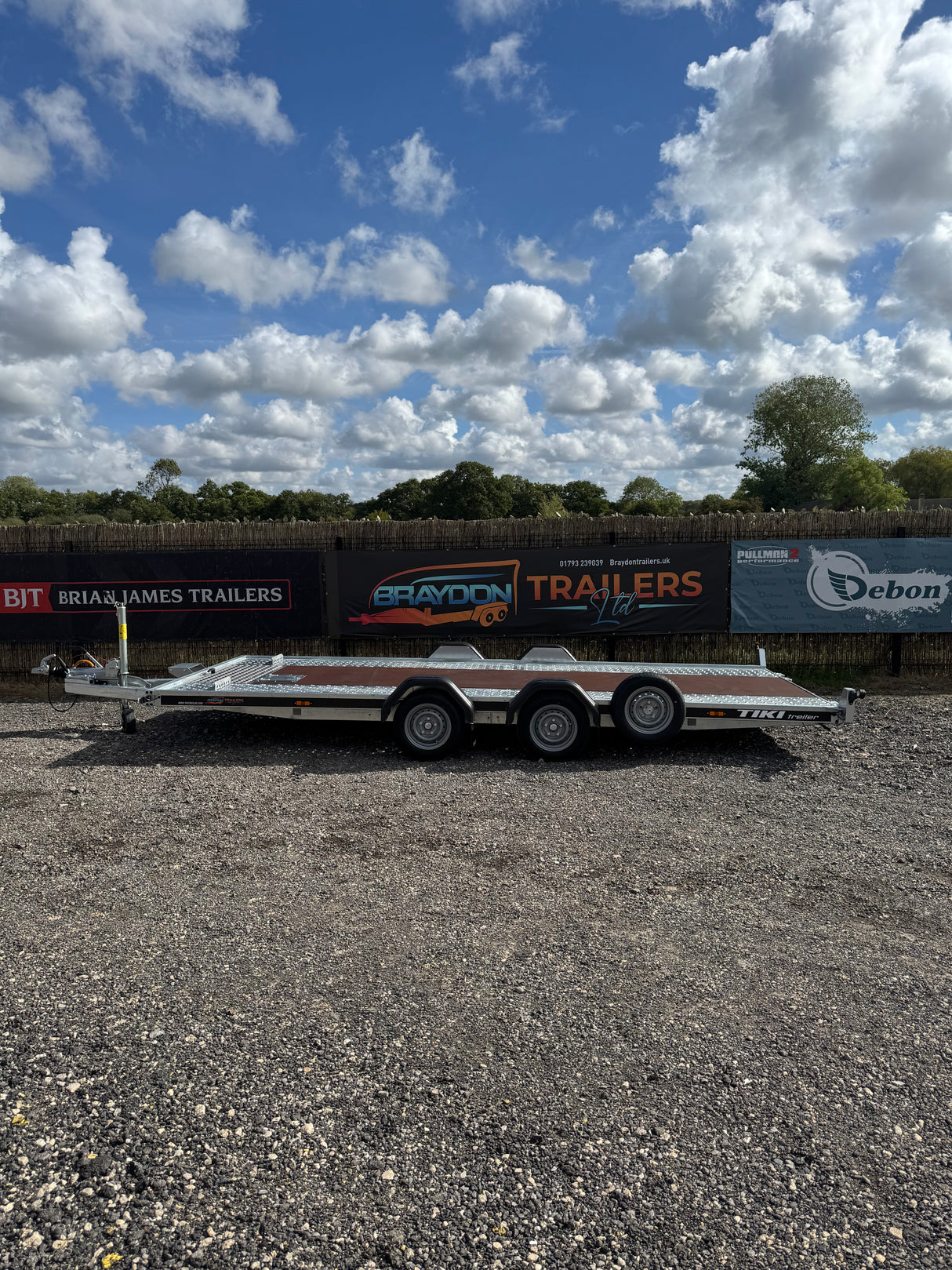 Tiki Auto 2850-DRB Car Transporter Trailer 5m x 2.09m 2850kg