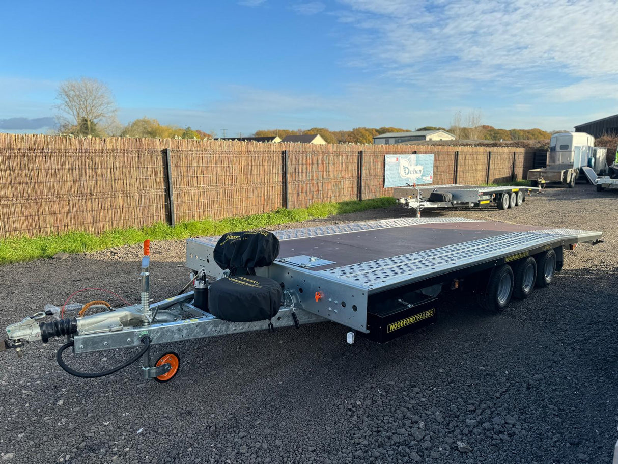 Woodford Auto Cruiser AC1835003 18’x7’3″ 5500 x 2220mm 3500kg Tilt Bed Car Transporter Trailer With Electric Winch