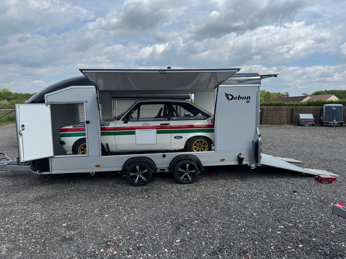 Debon Roadster C1000 Box Van Enclosed Vehicle Car Transporter Trailer 5.0m x 2.0m 3500Kg
