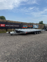 Brian James T6 T Transporter Car Trailer, 5.0m x 2.24m, 3.5t, 10in wheels, 3 Axle - 231-5022-35-3-10