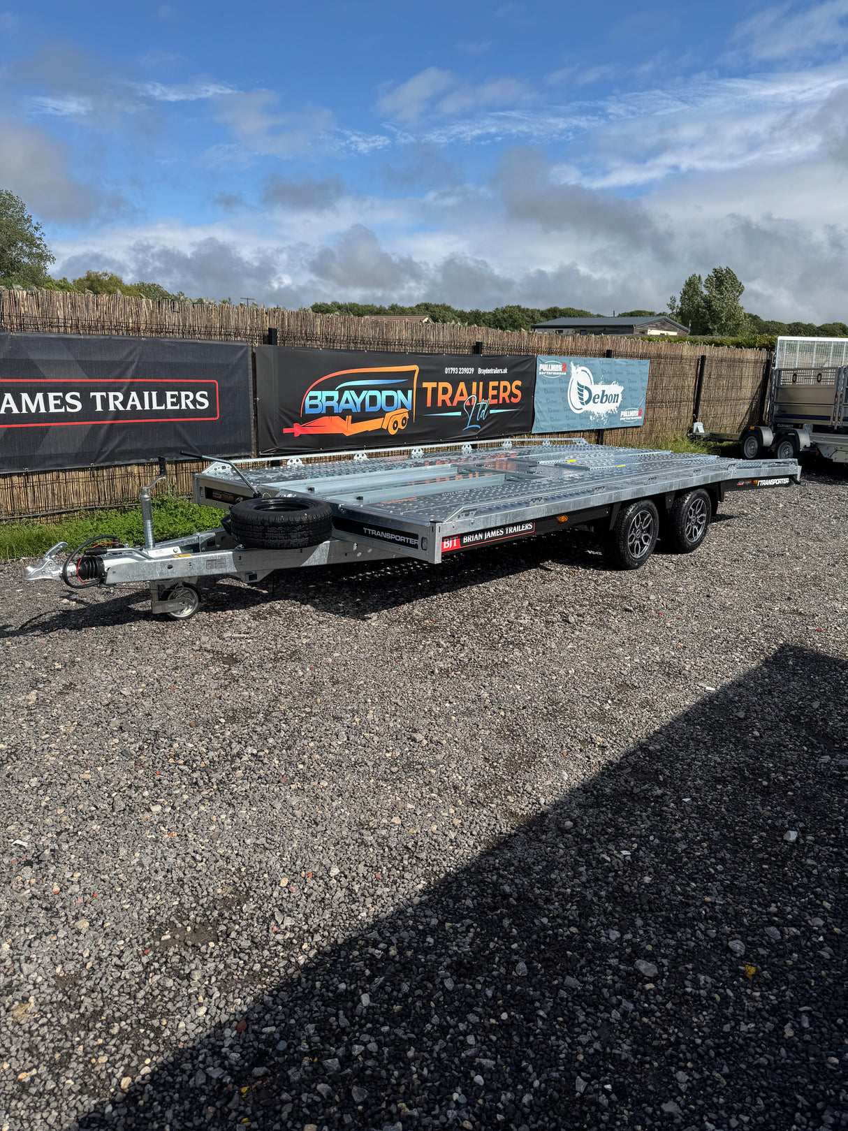 Brian James T Transporter T4 Car Trailer 5.0m x 2.24m 3.5T Twin Axle 231-5022-35-2-12
