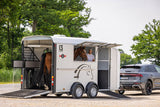 Cheval Liberte MAXI Living Iconic Diagonal Loading Large Horse Trailer Herringbone
