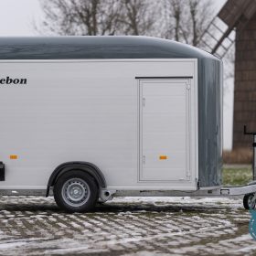 Debon Roadster C400 Box Van Trailer Aluminium + Side door