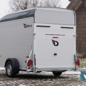 Debon Roadster C400 Box Van Trailer Aluminium + Side door