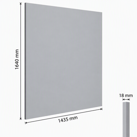 Plywood Ramp Panel -18x1435x1640 in Light Grey – CZ000259