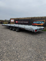 Brian James T6 T Transporter Car Trailer, 5.0m x 2.24m, 3.5t, 10in wheels, 3 Axle - 231-5022-35-3-10