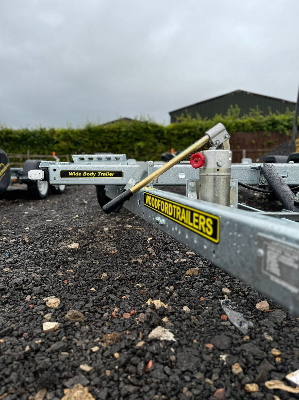 Woodford Widebody WBT101 14’x6’6” Tilt with ramps Car Transporter Trailer