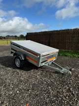 Erde 193 Car Tipper Trailer MP69193 With Soft Top Cover