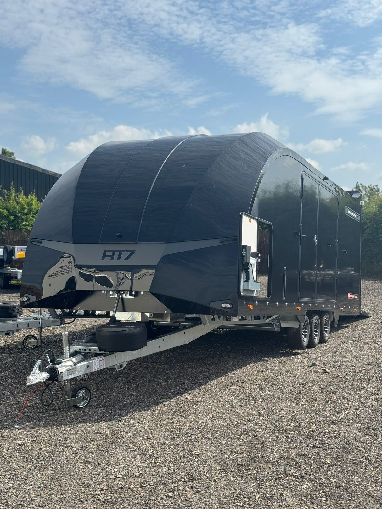 Brian James Race Transporter 7 Enclosed Trailer RT7 – 6.0m x 2.3m | 3.5T | Triple Axle | 10” Wheels 397-6023-35-3-10-B