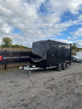 Brian James Box Van Trailer 600-3518-27-2-12-B 3.5m x 1.8m 2700 Kg Split Ramp Door