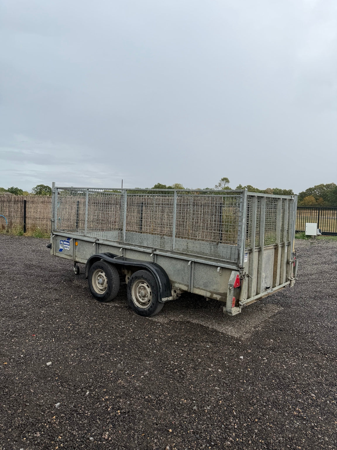 Ifor Williams GD125 – 12' x 5' | 2700kg | Mesh Sides Cage Trailer