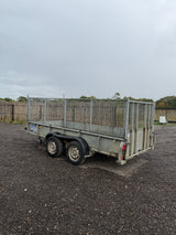 Ifor Williams GD125 – 12' x 5' | 2700kg | Mesh Sides Cage Trailer