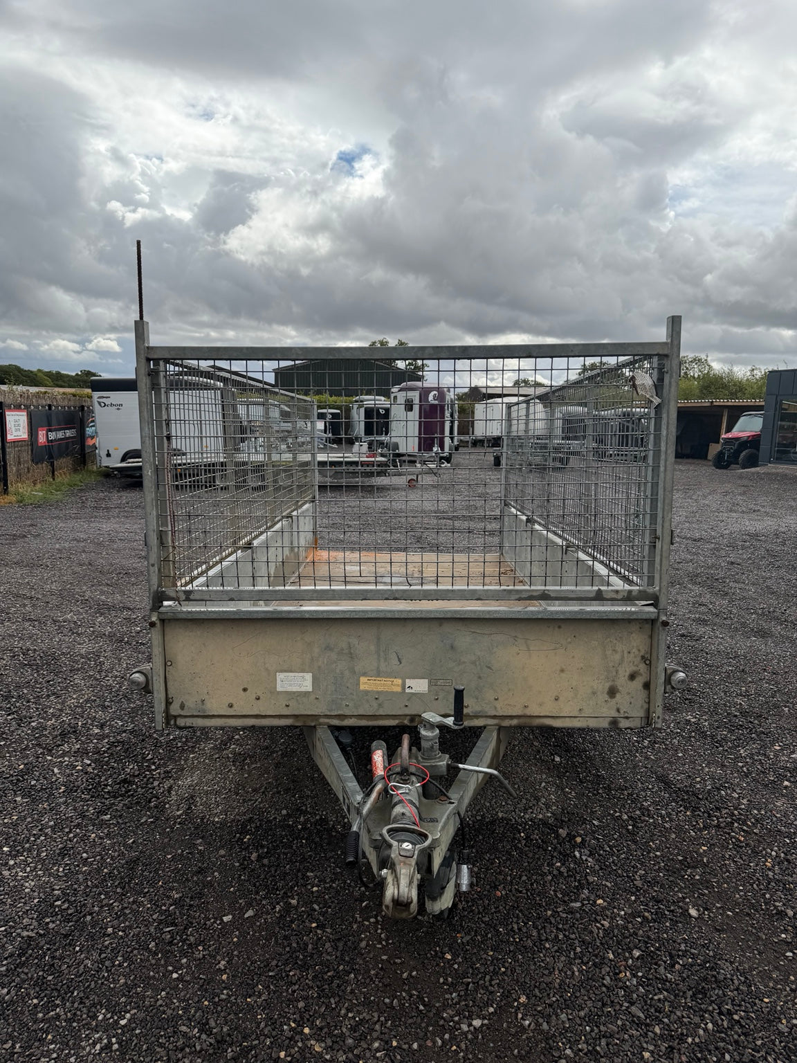 Ifor Williams GD125 – 12' x 5' | 2700kg | Mesh Sides Cage Trailer