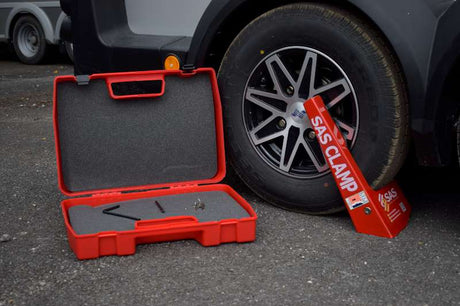 SAS Supaclamp Duo Silver Wheelclamp