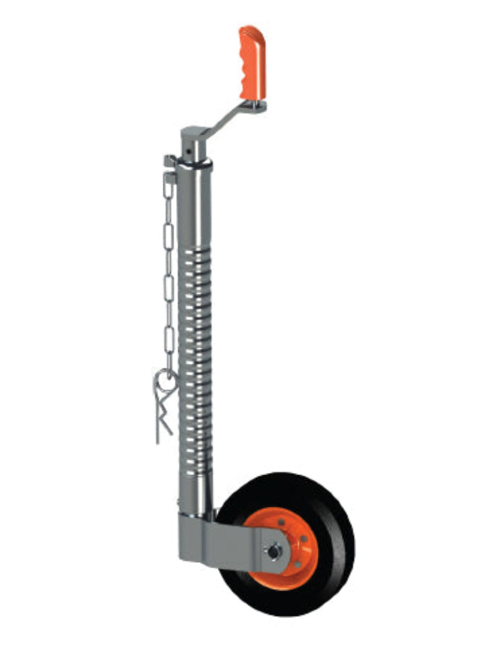 48 mm Jockey Wheel - Ribbed - Max Nose Weight 300 kg