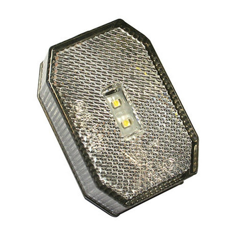 Aspock 12/24V Front Clear Flexipoint LED Marker Lamp — P31630907
