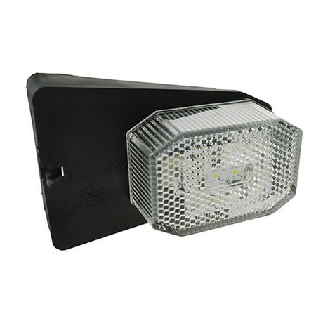Aspock 12V Front Clear Flexipoint LED Marker Lamp with Bracket — P31636900