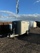 Debon Roadster C255 Single Axle Box Van Bike Trailer Aluminium Sides & Side Door