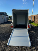 Debon Roadster C255 Single Axle Box Van Bike Trailer Aluminium Sides & Side Door