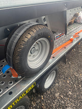 Sleeved Over Wheel Ratchet Strap With Swivel Hooks 3.5M x 50mm Strap Car Recovery Transports Straps