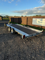 Woodford Widebody WBT-141 16’x6’6” Tilt with ramps Winch Ready Car Transporter Trailer