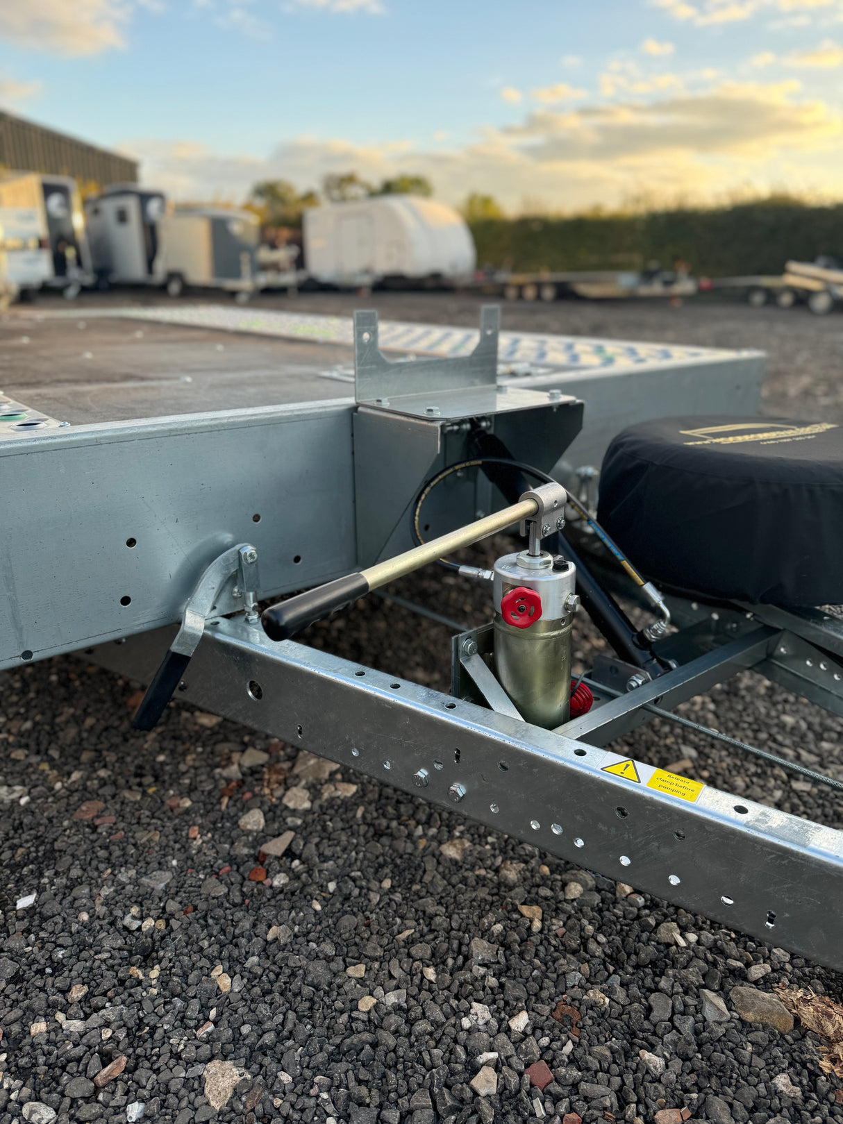 Woodford Auto Cruiser AC163500 16’x6’11” 4990 x 2120mm 3500kg Tilt Bed Car Transporter Trailer