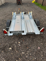 Woodford 3 Bike Motorbike Trailer