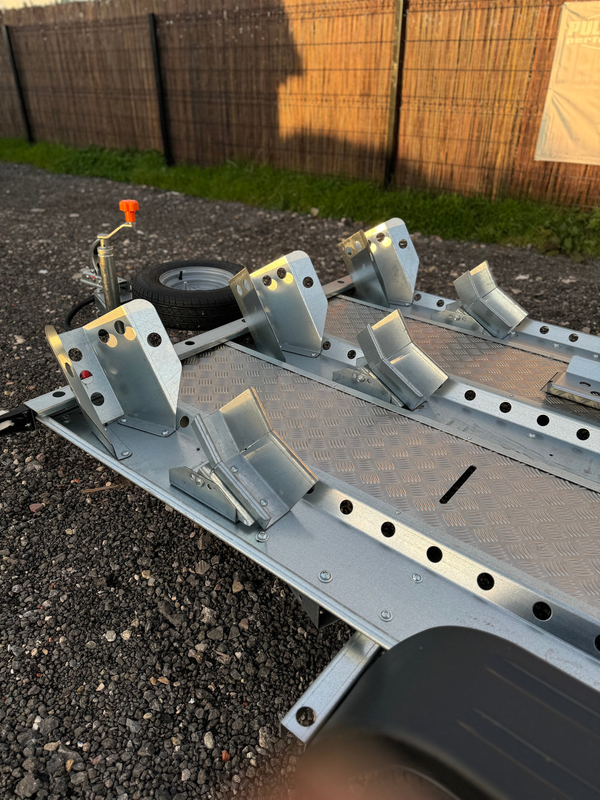 Woodford 3 Bike Motorbike Trailer