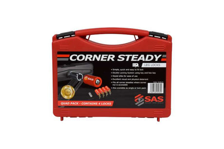 SAS Caravan Corner Steady Leg Locks — 4 pack