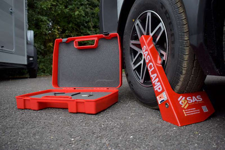 SAS Supaclamp Duo Silver Wheelclamp