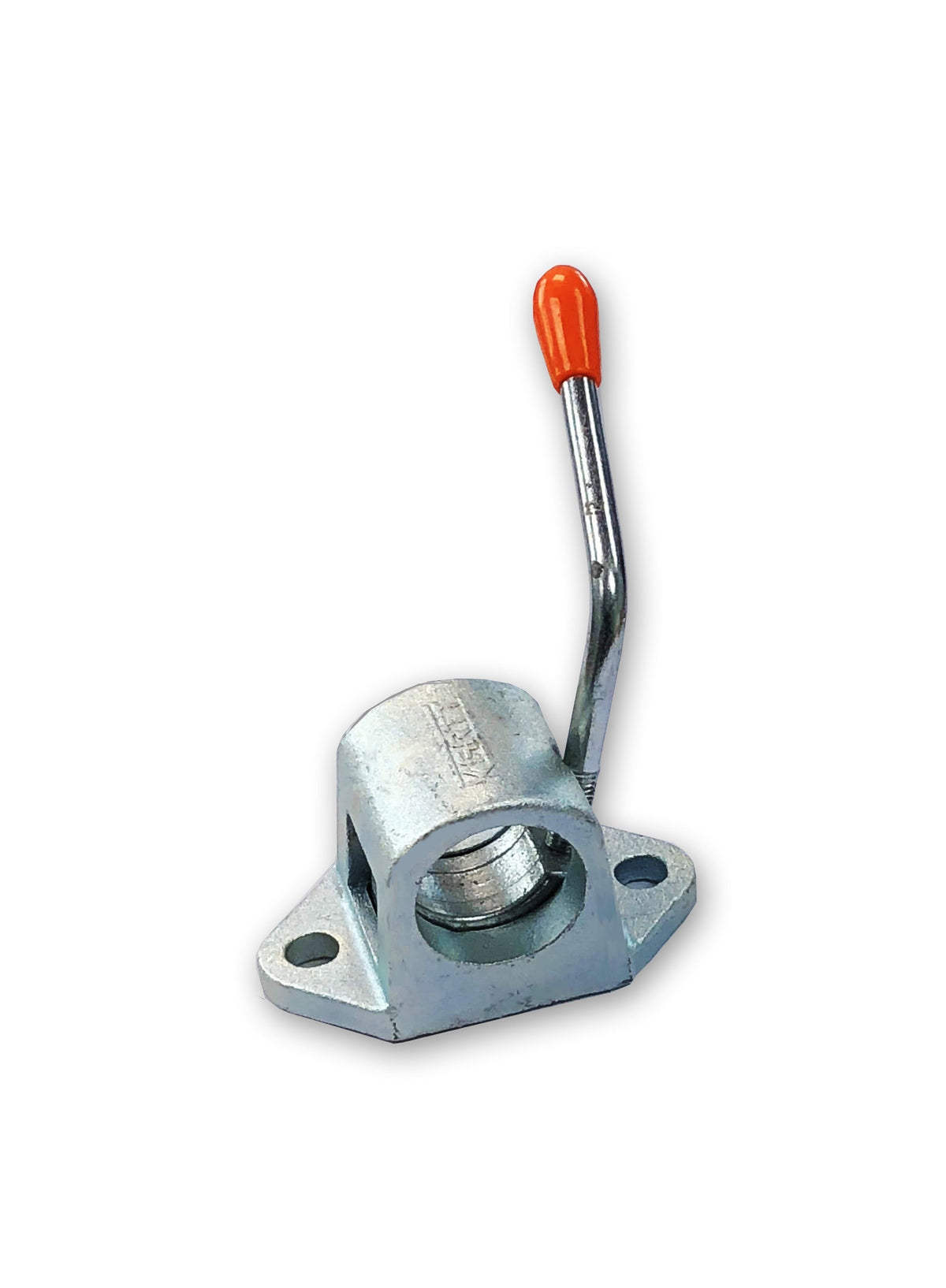 48mm Cast Iron Clamp for Prop stand, Smooth or Ribbed Jockey Wheel, 105mm Hole centres- P/N KCL4804
