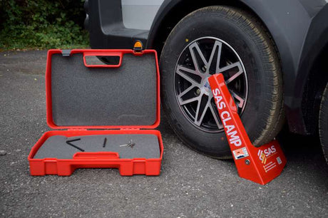 SAS Supaclamp Duo Silver Wheelclamp