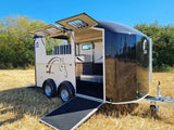 Cheval Liberte MAXI 3 Diagonal Loading Large Horse Trailer Herringbone With Built-in Tack Room