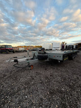 2024 Woodford AC1835003 Auto Cruiser 18' x 7'3" (5500mm x 2220mm) Tri Axle Tilt Winch
