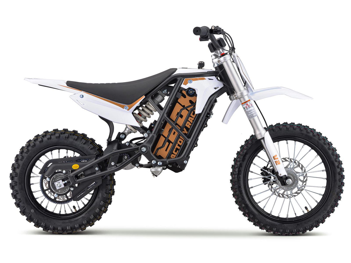 EBOX 2.0kW V2 White Electric Pit Bike