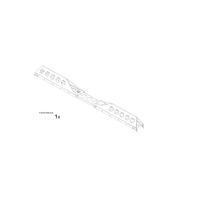 Brian James P-ACLR-7060-K-N manufacturer technical illustration; size and specification vary with the selected option