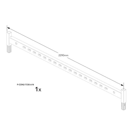 Brian James P-CON2-9008-K-N manufacturer technical illustration; size and specification vary with the selected option