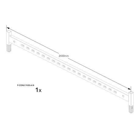 Brian James P-CON2-9012-K-N manufacturer technical illustration; size and specification vary with the selected option