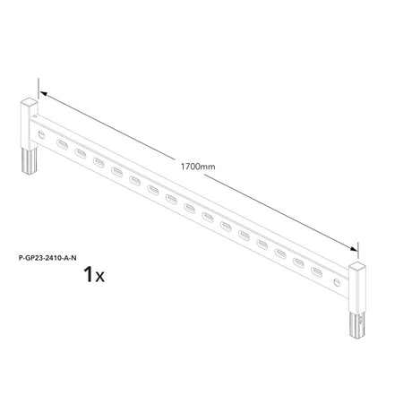 Brian James P-GP23-2415-K-N manufacturer technical illustration; size and specification vary with the selected option