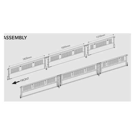 Brian James P-SIXT-6012-K-N manufacturer technical illustration; size and specification vary with the selected option