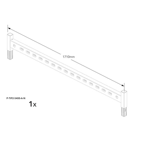 Brian James P-TIP3-9010-K-N manufacturer technical illustration; size and specification vary with the selected option