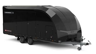 Brian James Race Transporter 7 397-5520-35-2-12-B Black – manufacturer illustration; optional equipment may be shown