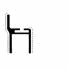 Aluminium anode profile 55525 l=4280mm – CZ001090