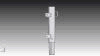 Sideboard post front right l=300mm pw1.0 pw2.0 pw2.2 – CZ001967