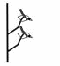 Swivel saddle holders with foot set – CZ000907